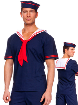 Men&#039;s Navy Sailor Costume / 남성해군선원코스튬/남성코스프레/남성파티의상/남성이벤트의상/남자해군코스프레/남자선원복장/남성유니폼/남성행사의상/